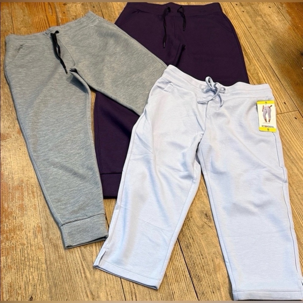 SWEATPANTS LOT X 3 - S - NWT !💜🩶